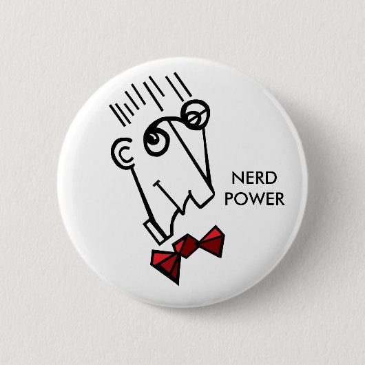 Nerd Power Button (Vorderseite)