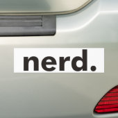 Nerd-Produkte u. Entwürfe! Autoaufkleber (Auf Auto)
