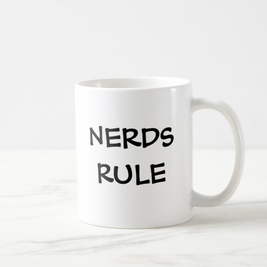NERD-REGEL KAFFEETASSE (Rechts)