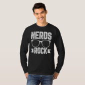 Nerd rock Computer IT Techniker Geek Graphic T-Shirt (Vorne ganz)