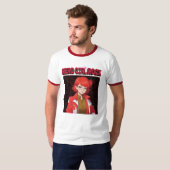 Nerd-Rock-Girl T-Shirt (Vorne ganz)