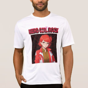 Nerd-Rock-Girl-T-Shirt T-Shirt