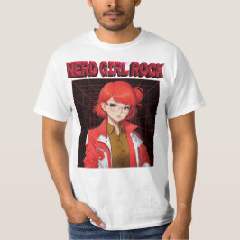 Nerd Rock Mädchen T-Shirt