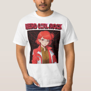 Nerd Rock Mädchen T-Shirt