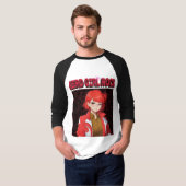 Nerd-Rock-Mädchen T-Shirt (Vorne ganz)