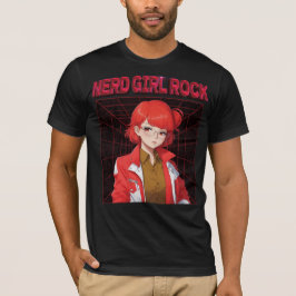 Nerd Rock Mädchen T-Shirt