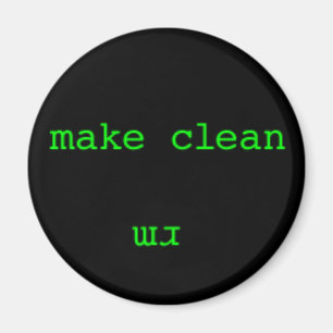 Nerd Sauberkeit/Geschirrspülmaschine Magnet