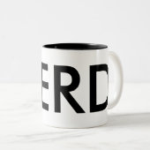 Nerd Tasse | Büro-Mitarbeiter lustiges Geschenk (VorderseiteRechts)