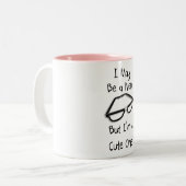 Nerd-Tasse Zweifarbige Tasse (Vorderseite Links)