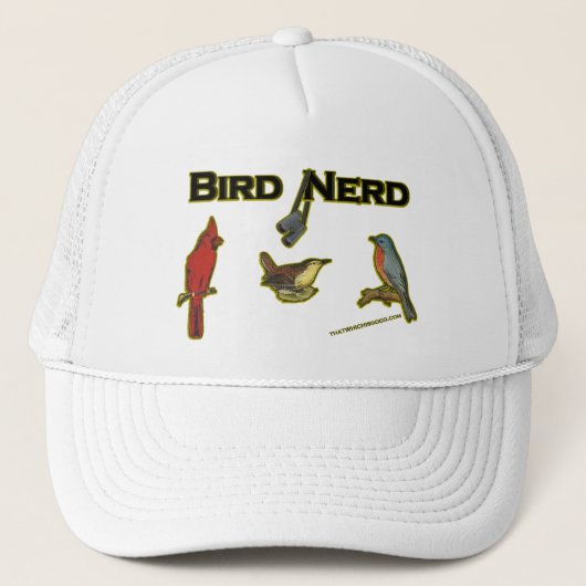 Nerd Truckerkappe (Vorderseite)