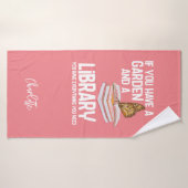 Nerd und Gardener Swag Personalisiert Badehandtuch (Badehandtuch)