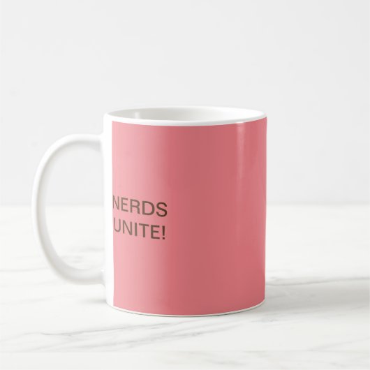 NERD UNITE! KAFFEETASSE (Links)