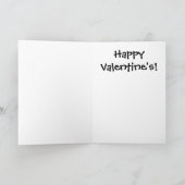 Nerd Valentine: Liebe für Computerfreaks Feiertagskarte (Innenseite)