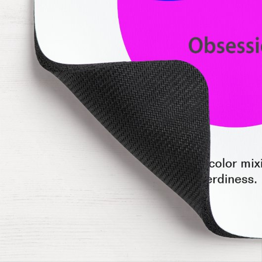 Nerd Venn Diagramm 2 Mousepad (Ecke)