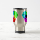 Nerd Venn Diagramm Travel Mug Reisebecher (Mittel)
