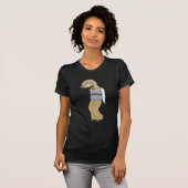 Nerd-Vogel ist das Wort T-Shirt (Vorne ganz)