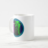 Nerd Warrior Kaffeetasse (Vorderseite Links)