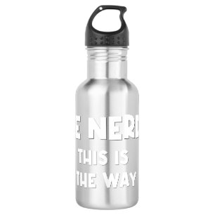 Nerd Wasserflasche