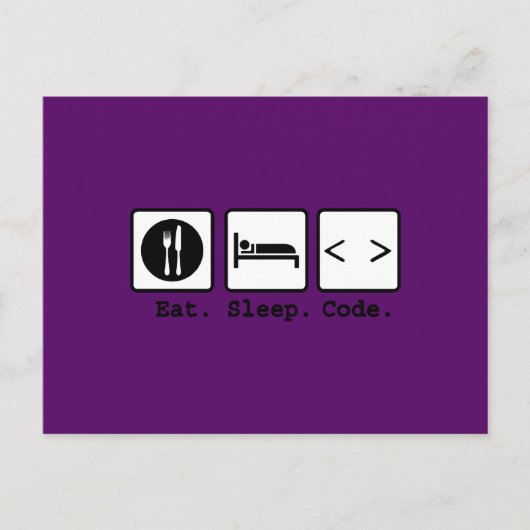 Nerd Wear Postkarte (Vorderseite)