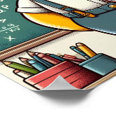 Nerd Winnie the Pooh 1 Poster (Ecke)