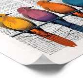 Nerd-Wörterbuchart Poster (Ecke)