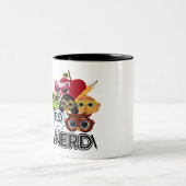 Nerd Zweifarbige Tasse (Mittel)