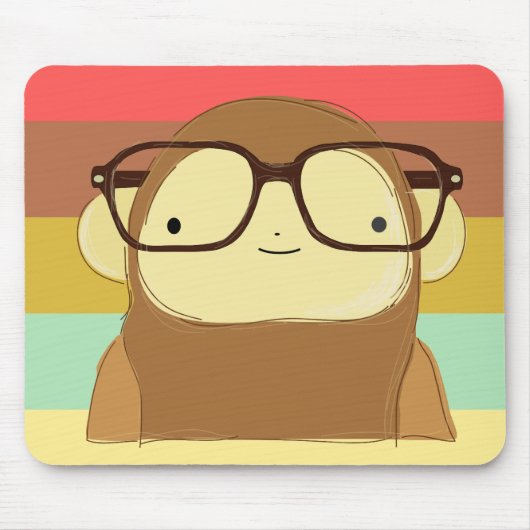 Nerdaffe Mousepad (Vorne)