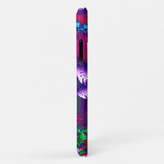 Nerdberries Psychedelisches Fraktal Case-Mate iPhone Hülle (Hinten/Rechts)