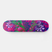 Nerdberries Psychedelisches Fraktal Skateboard (Horizontal)