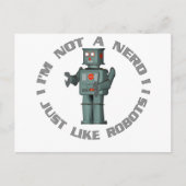 NerdBot Postkarte (Vorderseite)