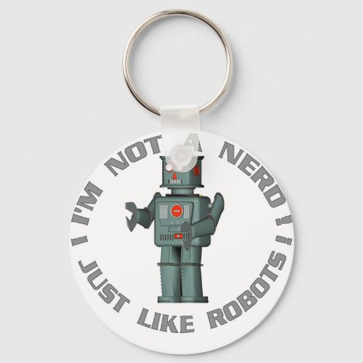 NerdBot Schlüsselanhänger (Vorderseite)