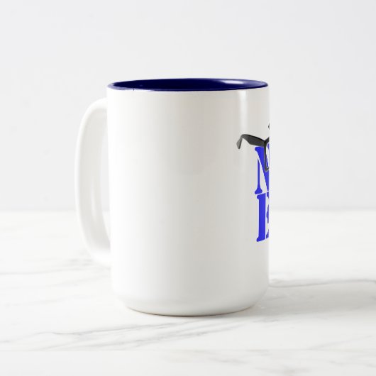 Nerdette Zweifarbige Tasse (Vorderseite Links)