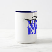 Nerdette Zweifarbige Tasse (Mittel)
