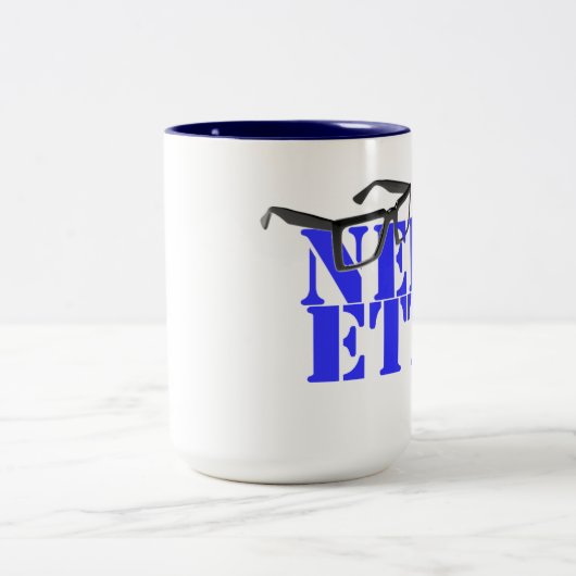 Nerdette Zweifarbige Tasse (Mittel)