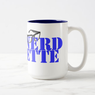 Nerdette Zweifarbige Tasse