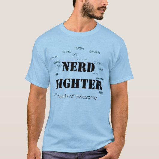 Nerdfigher: T-Shirt (Vorderseite)