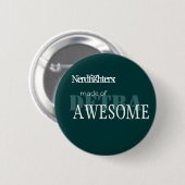 Nerdfighter machte von fantastischem button (Vorne & Hinten)