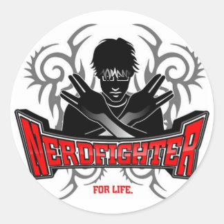 Nerdfighter-Sticker - DFTBA Runder Aufkleber