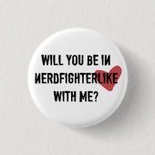 Nerdfighterlike Knopf Button (Vorderseite)