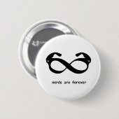 Nerdglasknopf Button (Vorne & Hinten)
