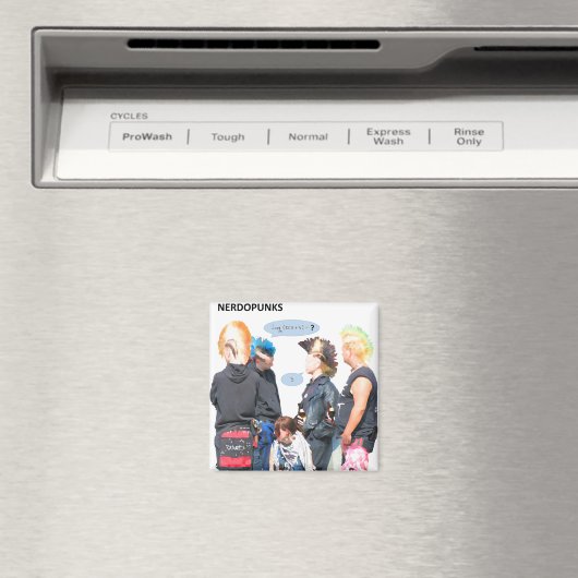 Nerdopunke Magnet (In Situ (Geschirrspüler))
