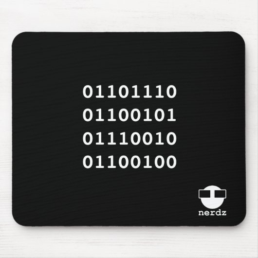 nerdpad mousepad (Vorne)