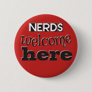 Nerds begrüßen hier! Ich mag Aussenseiter! Button