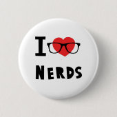 Nerds der Liebe I Button (Vorderseite)