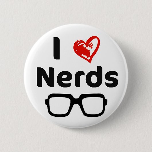 Nerds der Liebe I Button (Vorderseite)