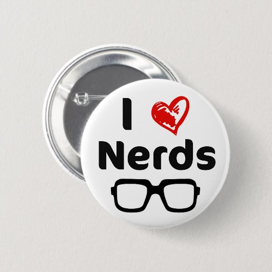 Nerds der Liebe I Button (Vorne & Hinten)