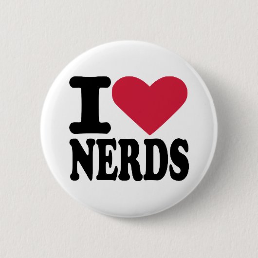 Nerds der Liebe I Button (Vorderseite)