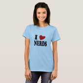 Nerds "des Herz-I" T-Shirt (Vorne ganz)