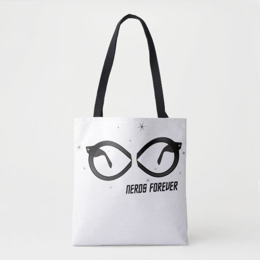 Nerds für immer tasche (Vorderseite)