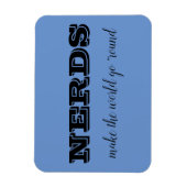 NERDS machen die Welt zum Alltag Magnet (Vertikal)
